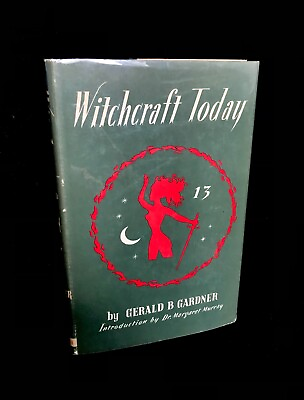 #ad Witchcraft Today Gerald Gardner WICCA OCCULT 1ST NEAR FINE GBP 295.00