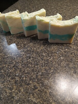 #ad Spearmint natural soap 8 bars 5 oz eachSELL $19.99
