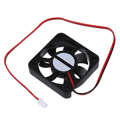 #ad DC 12V 2 Pins Connector Brushless Cooling Fan 50mm x 50mm x 10mm O3Q1h $2.89