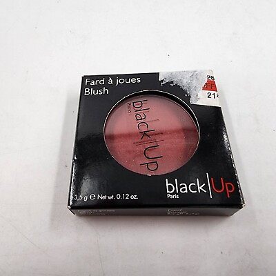 #ad Black Up Silky Formula Blush Matte Iridescent Finish Shade NBL 12 0.12 oz 3.5 g $13.15