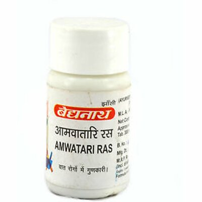 #ad 4 X Baidyanath 100% Ayurvedic Aamvitari Ras 40 Tablets Muscle and Joint Pains $22.53
