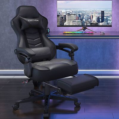 #ad #ad ELECWISH Gaming Chair Ergonomic Computer Office Chair Recliner Swivel Seat $125.99