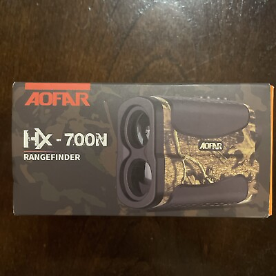 #ad Aofar HX 700N Laser Range Finder for Bow Hunting Archery 6x magnification $50.00