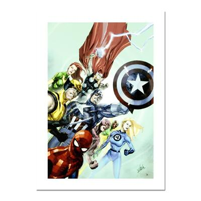 #ad Stan Lee Signed quot;Secret Invasion #1quot; Marvel Comics Limited Edition Canvas Art $2500.00