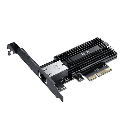 #ad QFly 10Gb PCI e Network Card PCIe to 10 Gigabit Ethernet AdapterMarvell AQt... $100.33