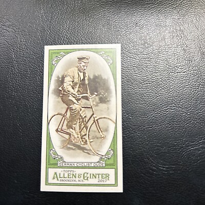 #ad B39a Allen And GINTEr 2017 Mini Topps Wd 31 German Cyclist Dude Worlds Dudes $1.99