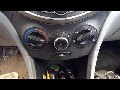 #ad Temperature Control With AC Manual Dull Finish Fits 15 17 ACCENT 116086 $67.49