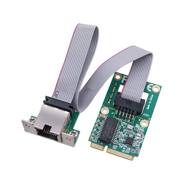 #ad Desktop mPCIe Mini PCI E Gigabit Network Card 1000M LAN Ethernet NIC RTL8111F $15.98