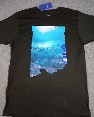 #ad Aquarium Ocean apt.9 t Tee Large L COOL shirt NEW w TAGS 1090 $6.97