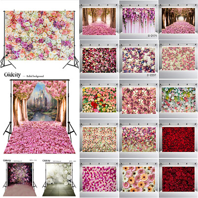 #ad Floral Photography Background Romantic Video Studio Backdrops Party Wedding $30.07