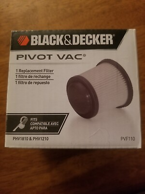 #ad Black amp; Decker WASHABLE Filter PVF110 for Pivot Hand Vac Cyclone Action NEW $12.96