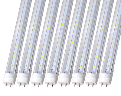 #ad 8 Pack 2FT LED Tube Light Bulbs G13 Bi Pin 12W T8 Shop Lights 6500K 1600LM $40.91