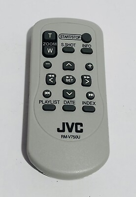 #ad OEM JVC RM V750U Remote RM V751U GZ HD300AUS Hard Drive Camcorder Tested $8.88