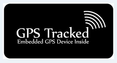 #ad GPS Tracking Stickers 5 Pack $5.99