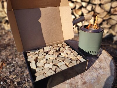 #ad Black Locust Premium Hardwood Mini Logs Perfect Firewood for Solo Stove Mesa $24.99