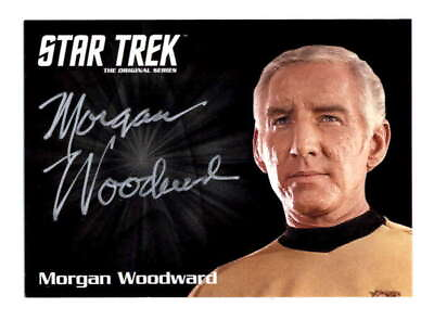 #ad MORGAN WOODWARD AS RONALD TRACEY 2014 STAR TREK THE ORIGINAL SERIES AUTO T1623 $29.99