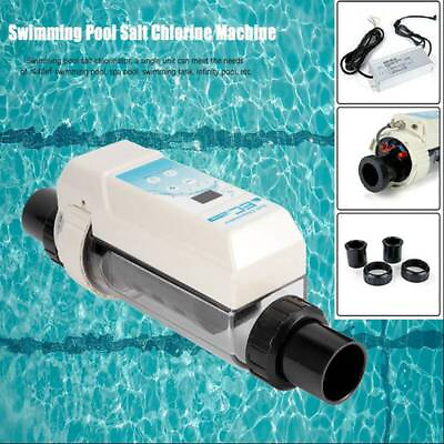 #ad Salt Water Pool Chlorinator System up to 26K Gallon Swimming Pool Easy Operation $375.99