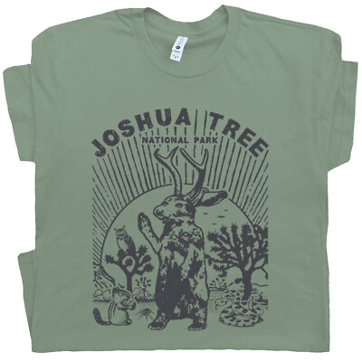 #ad Joshua Tree T Shirt Jackalope Shirts Vintage National Park Souvenir Cool Graphic $19.99