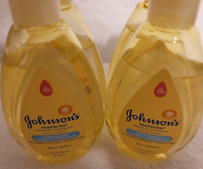 #ad Johnson amp; Johnson Head to Toe Wash amp; Shampoo Baby Bath Gentle No Tears 1.7 oz 4 $3.99