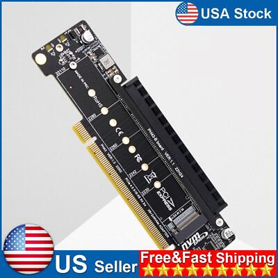 #ad #ad PCIe X16 To X8X4X4 Expansion Riser Card Extended Card M.2 NVMEx2 Input Ports $17.01