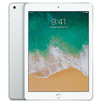 #ad Apple iPad 5th Gen 9.7quot; A1822 Silver 32 GB C Grade $89.99