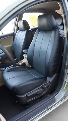 #ad IGGEE S.LEATHER CUSTOM MADE FIT SEAT COVERS 13 COLORS for HYUNDAI SONATA 2006 10 $199.00