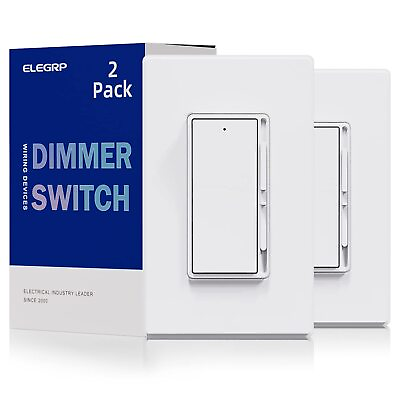 #ad Digital Dimmer Light Switch for 300W Dimmable LED CFL Lights and 600W Incande... $39.45