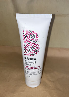 #ad BRIOGEO Farewell Frizz Blow Dry Cream Heat Protectant for HairAnti Frizz Hair $19.99