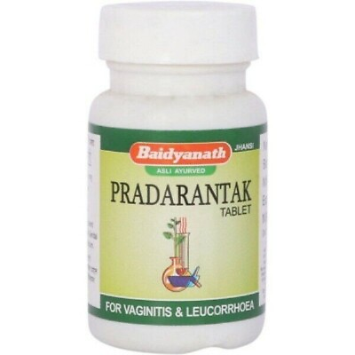 #ad 100% Herbal Baidyanath Pradarantak Tablet 50tab Pack of 5 Free Shipping $27.61