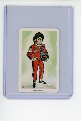 #ad Mario Andretti 1979 Venorlandus World of Sport Rookie Card Mint nicely centered $29.00