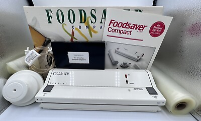 #ad Foodsaver Compact by Tilia Food Sealer w Manual Bags Jar Sealer TESTED READ $79.99