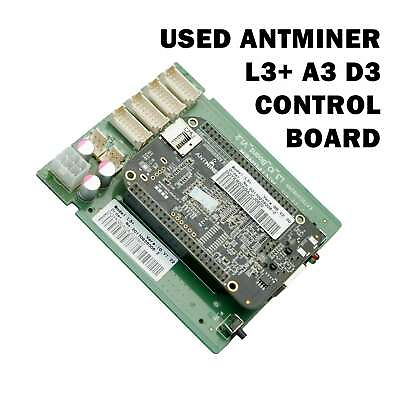 #ad High Quality USED Control Board For Antminer Miner L3 A3 D3 Mining $82.79
