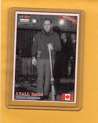 #ad 1993 Ice Hot International Curling Card #16 Lyall Dagg Canada C $3.00