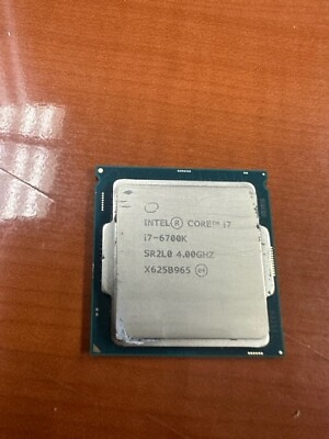 #ad Intel Core i7 6700K SR2L0 4.0GHz Quad Core LGA1151 CPU Processor $78.74