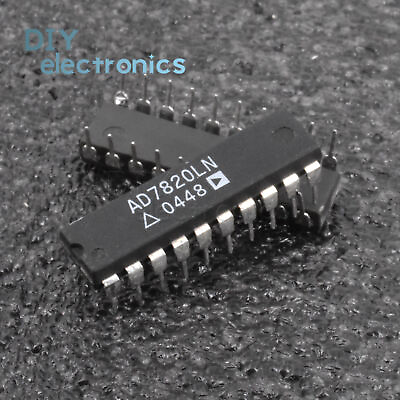 #ad 5PCS AD7820LN AD7820L DIP20 LC2MOS High Speed uP Compatible 8 Bit ADC IC US $10.80