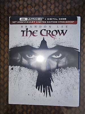 #ad The Crow 4K UHD amp; Digital Steelbook Walmart Exclusive $79.99
