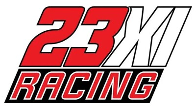 #ad 23XI Racing Logo Die Cut Laminated Vinyl Sticker Decal NASCAR $3.75