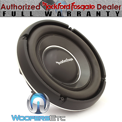 #ad ROCKFORD FOSGATE POWER T1S2 10 10quot; 1000W MAX 2 OHM SUBWOOFER SHALLOW SPEAKER NEW $479.99
