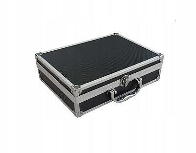 #ad Mini Aluminum Case Storage Box With Foam Buckle Lock Travel Home Accessory $63.64
