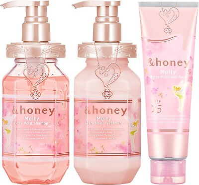 #ad #ad And Honey Melty Moist Repair Shampoo amp; Treatment amp; Hair Pack Set amp;honey F S Jpn $77.99