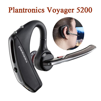 #ad Plantronics Voyager 5200 Premium HD Bluetooth Headset with WindSmart Technology $42.00