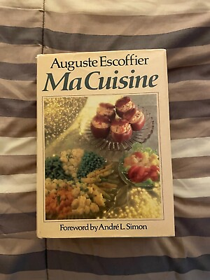 #ad Ma Cuisine by Auguste Escoffier 1984 Hardcover $5.00