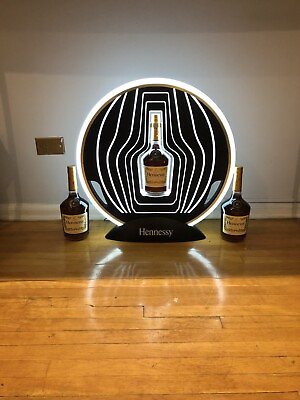#ad 3 Bottle Hennessy display NO REFUNDS Man Cave display. LOCAL PICK UP ONLY $400.00