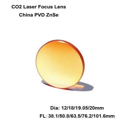 #ad CO2 Laser Head ZnSe Focal Lens Dia.20mm for Engraver Cutting Machine FL:1.5quot; 4quot; $16.99