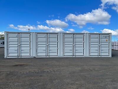 #ad 40#x27; High Cube Shipping Storage Container w 4 Side Door Free Shipping 50% Payment $6200.00