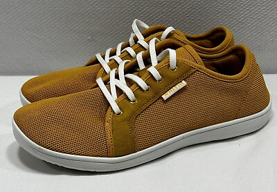 #ad Whitin Barefoot Shoes Mens Sz US 8.5 EU42 Minimalist Sneaker Mustard Yellow NWOB $60.00