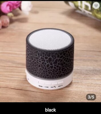 #ad Black Light Show 2022 Model Mini Bluetooth Speaker With Mp3 Player  TF Card. $4.00