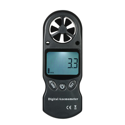 #ad 8 in 1 Handheld Digital Anemometer Wind Speed Humidity Wind M1A4 $28.94