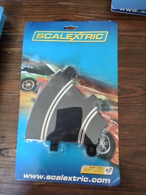 #ad Scalextric C8202 R1 Curve 45º 2 pk 1:32 analog slot car track $14.95