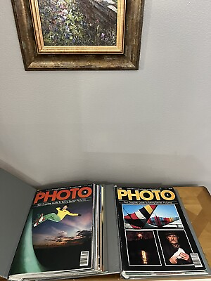 #ad 27 Issues of THE PHOTO Magazine by Marshall Cavendish 1980s Photography $98.00